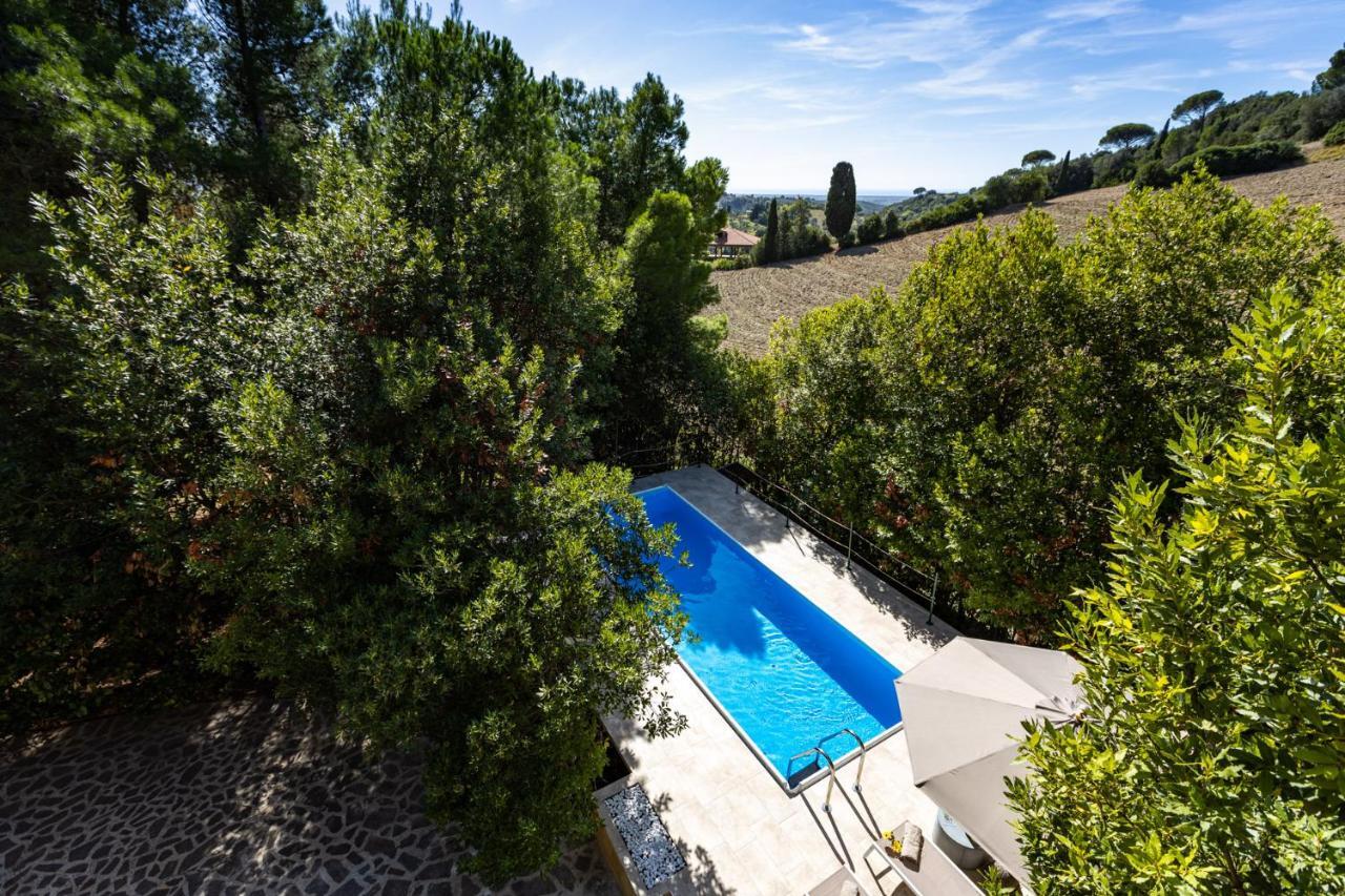 Villa Cesarina Amazing Villa With Private Pool In The Tuscan Hills Казале-Маріттімо Екстер'єр фото